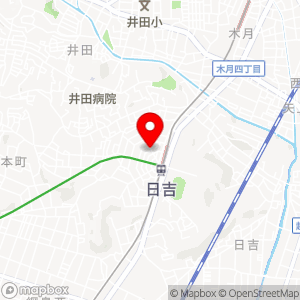 タイムズ 日吉本町1丁目の地図