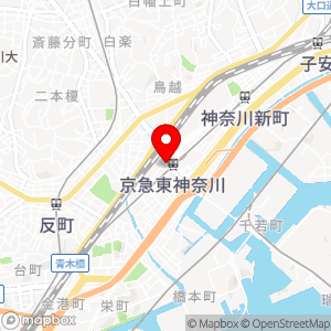 ファミリーマート 東神奈川東口店の地図