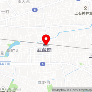 三井のリパーク 関町北1丁目の地図