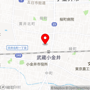 セブン-イレブン 小金井本町5丁目店の地図