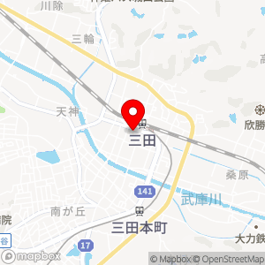 阪急OASIS 三田駅前店の地図