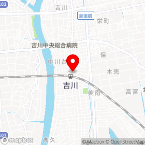 セブン-イレブン 吉川駅北口店の地図