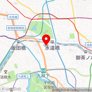 ファミリーマート 神田三崎町二丁目店の地図