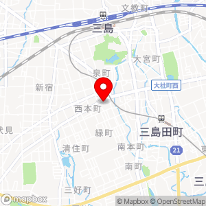 マックスバリュ 三島広小路店の地図