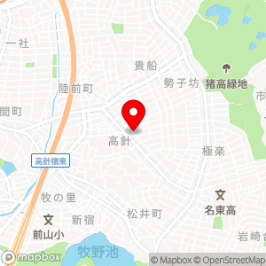 FKパルモ高針台駐車場の地図