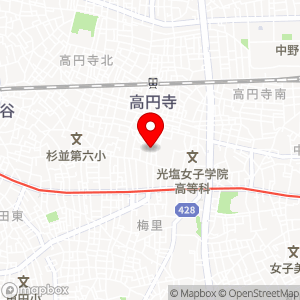 タイムズ 高円寺南第15の地図