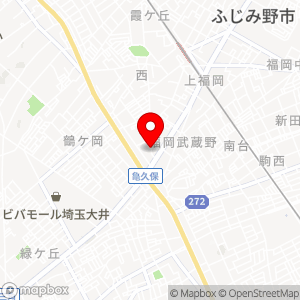 タイムパーキング ふじみ野鶴ケ舞の地図