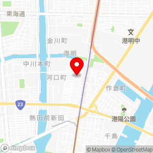 バロー 港栄店の地図
