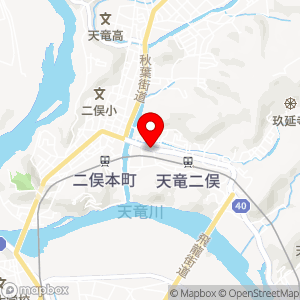 ファミリーマート 天竜二俣東店の地図