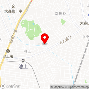 東都パーク 池上1丁目の地図