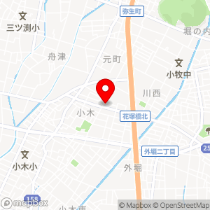 セブン-イレブン 小牧小木1丁目店の地図