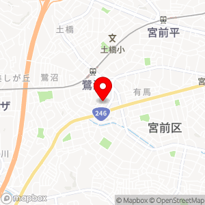 三井のリパーク 川崎鷺沼1丁目第4の地図