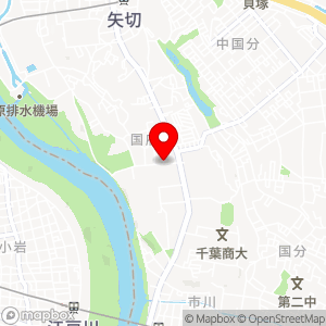 ナビパーク 国府台第1の地図