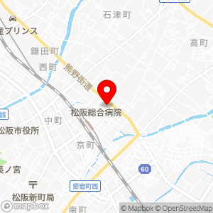 スペース24 ECO 松阪駅前第2の地図