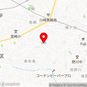 三井のリパーク 川崎西野川1丁目の地図