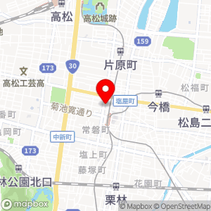 セブン-イレブン 高松瓦町2丁目店の地図
