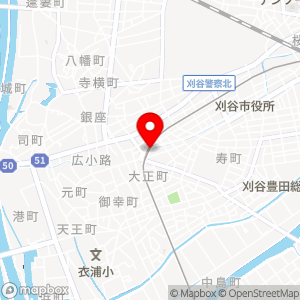 名鉄協商パーキング 刈谷市駅前の地図