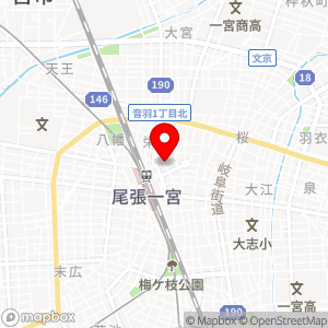 三井のリパーク 一宮駅東口の地図