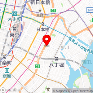 FK八丁堀2丁目駐車場の地図
