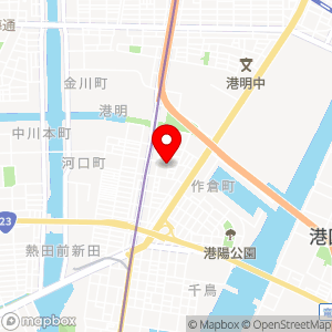 名鉄協商パーキング 港区役所駅東の地図