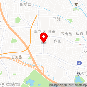 三井のリパーク 照が丘の地図