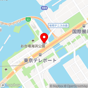 OKストア お台場店の地図