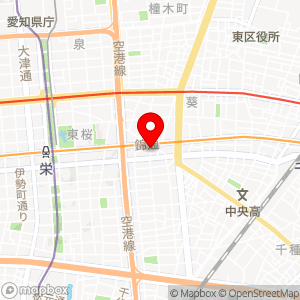 三井のリパーク 新栄第11の地図