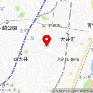 ローソン 大井三丁目店の地図