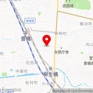 セブン-イレブン 豊橋東小田原町店の地図