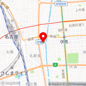 ローソン 名駅納屋橋店の地図
