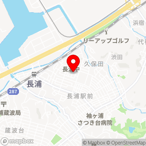 長浦駅前第２駐車場の地図