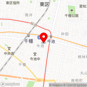 名鉄協商パーキング 今池第2の地図