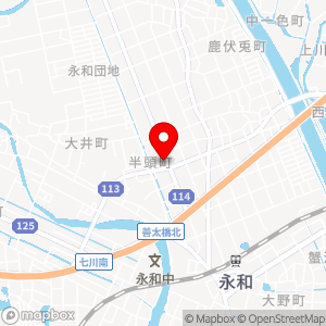 ミニストップ 津島鹿伏兎町店の地図