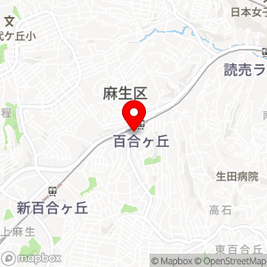 タイムズ タマパーク百合丘の地図