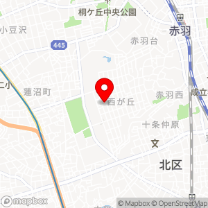 三井のリパーク 西が丘1丁目第3の地図