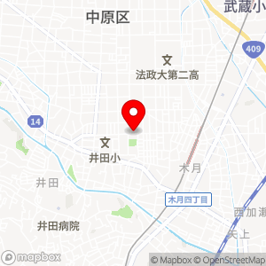 ナビパーク 木月第3の地図