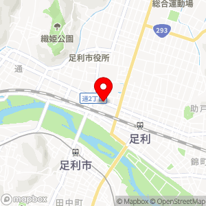タイムズ足利通２丁目駐車場の地図