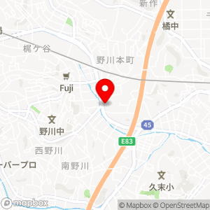 ヨークマート 川崎野川店の地図