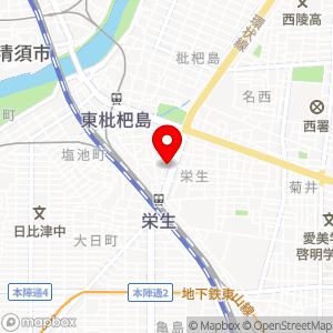ローソン 西区栄生二丁目店の地図