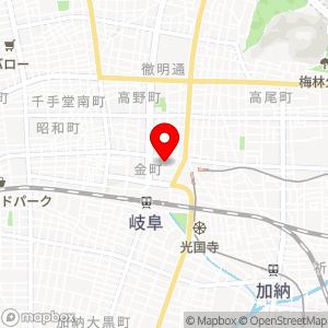 名鉄協商パーキング 岐阜住田町の地図