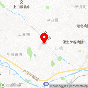 食品館あおば 白根店の地図