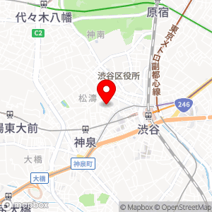 コインパーク 道玄坂の地図