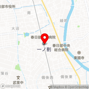 セブン-イレブン 一ノ割駅前店の地図