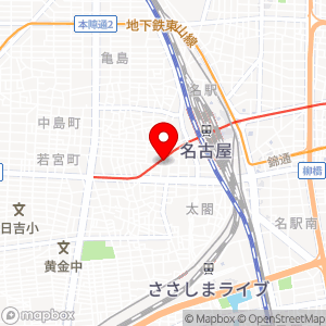 ファミリーマート 中村竹橋町店の地図