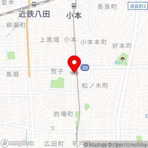 ザ・ビッグ エクスプレス荒子店の地図