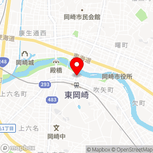 デイリーヤマザキ 東岡崎駅前店の地図
