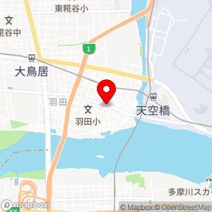 ファミリーマート 羽田六丁目店の地図