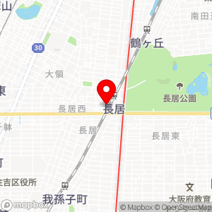 PNP 長居駅前パーキングの地図