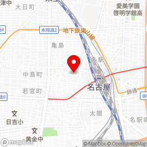 名鉄協商パーキング 則武第8の地図