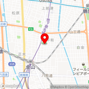 名鉄協商パーキング 平和第2の地図
